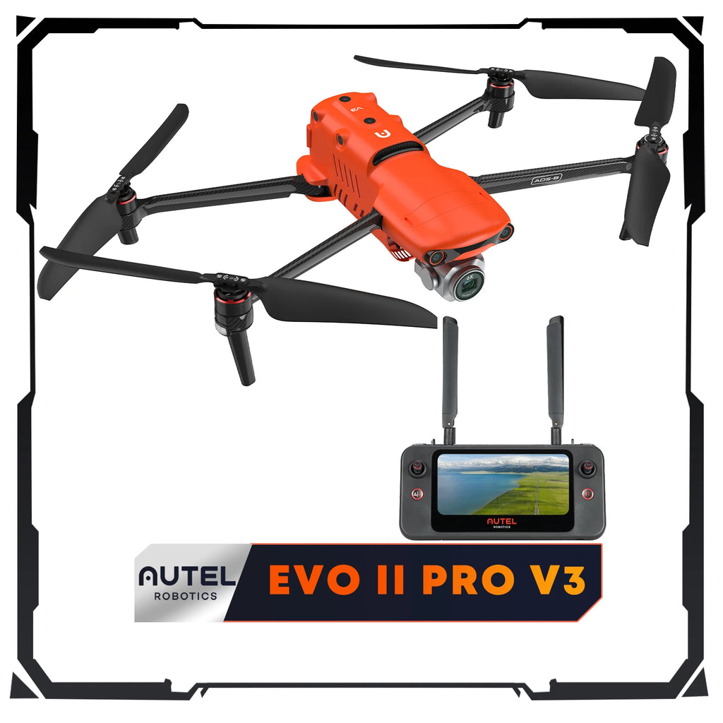 Autel Robotics EVO II Pro V3 Drone 4k Professional 1" CMOS 360° Obstacle Avoidance 12-bit A-Log with 6.4" Smart Controller
