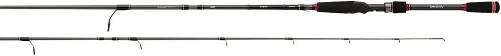 Travel Fishing Rod - 6'6" Telescopic Spinning Rod with Graphite Blank and Aluminum Oxide Guides