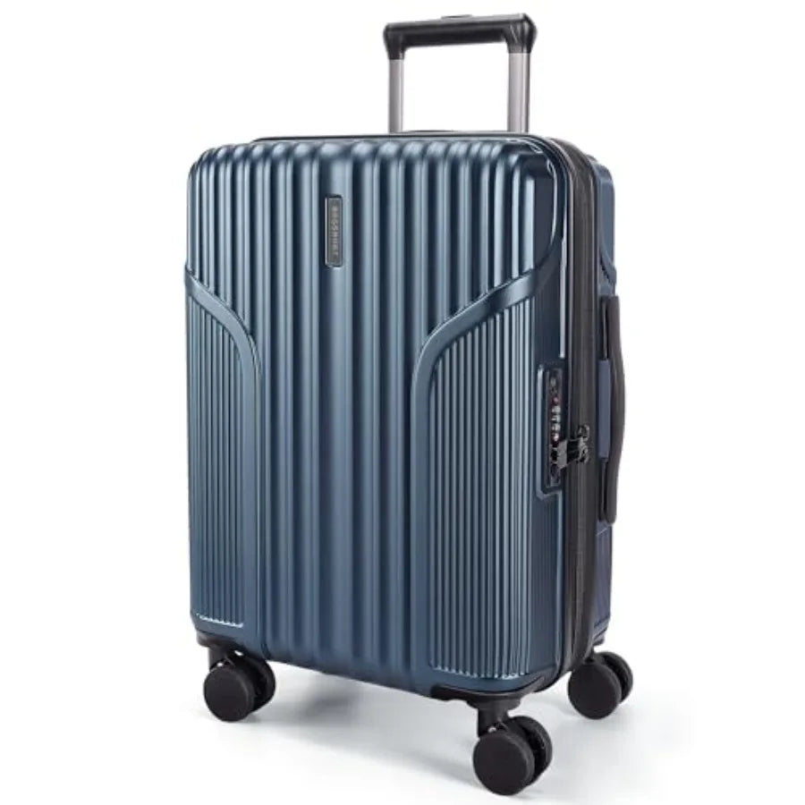 Expandable Carry On Luggage 22x14x9 Airline Approved, Carry-On Suitcase with Spinner Wheels, Hardside Polycarbonate Rolling Tra