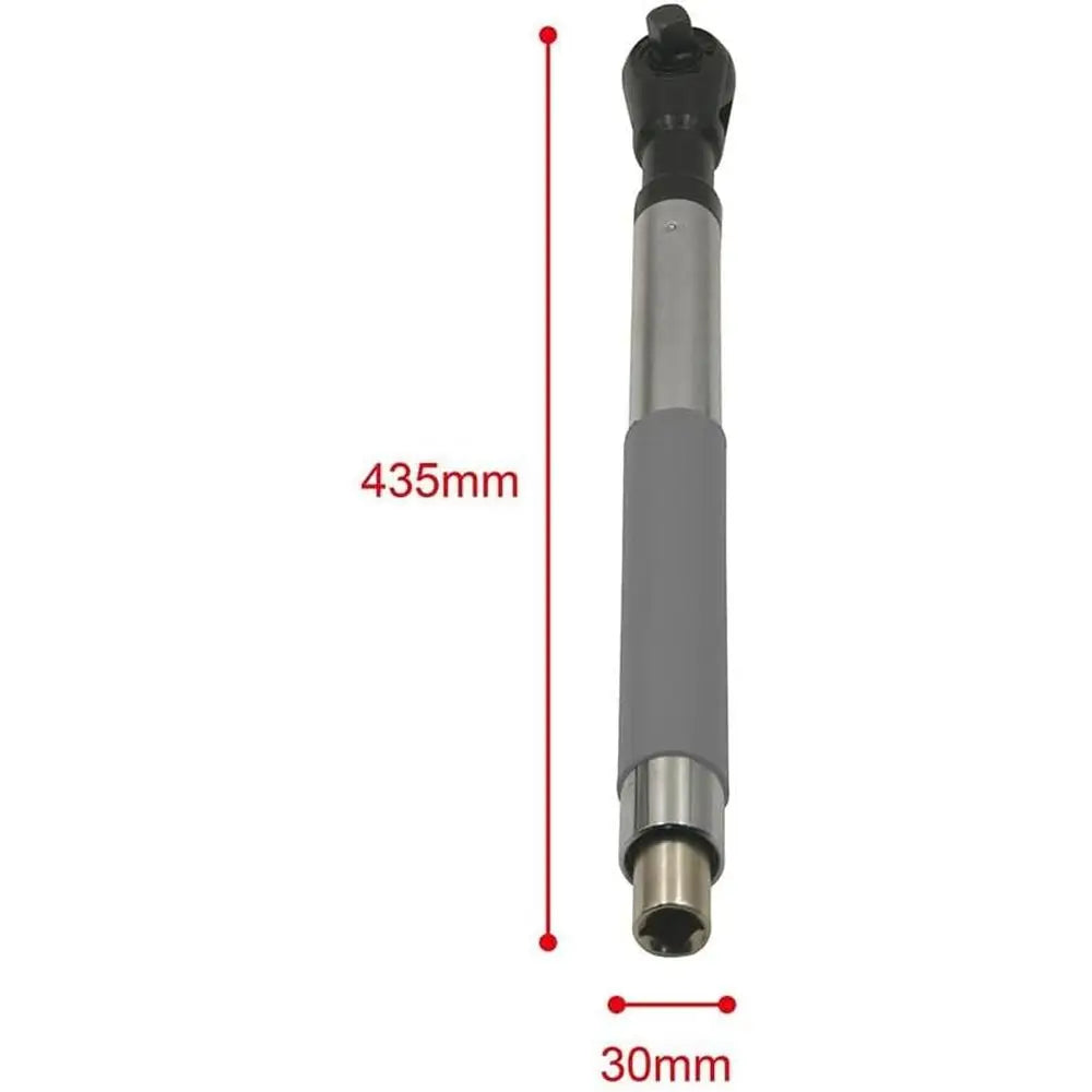 Impact-Resistant Extension Wrench Set with 4 Sockets and 1/2 Drill Adapters for Enhanced Torque