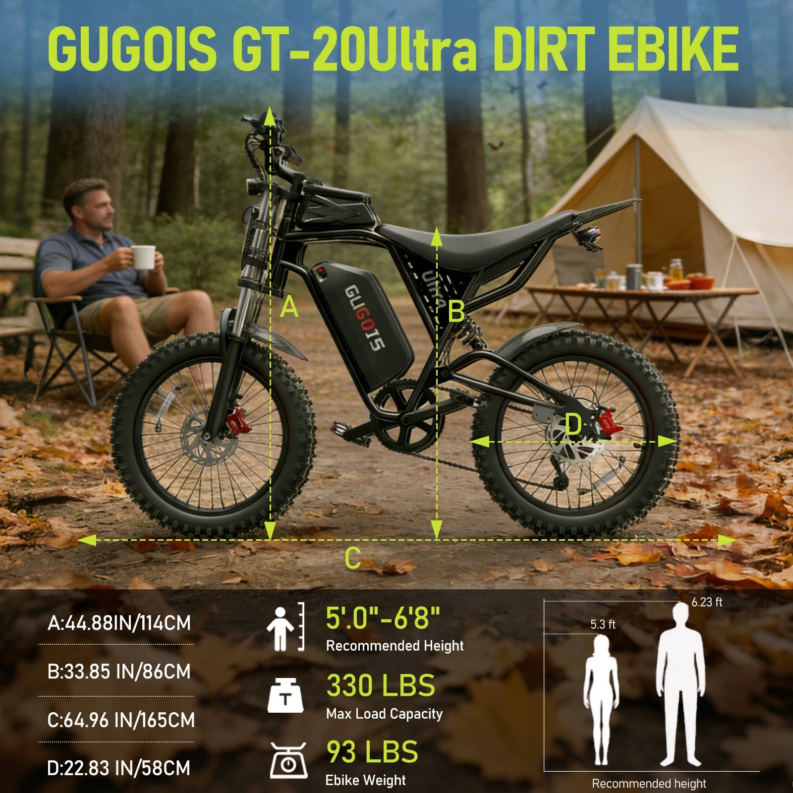 Upgraded+ 2500W Electric Bike for Adults & Teens, NFC & Password Unlock, 40Mph Fast E Bike with 52V 25Ah Battery, 90 Miles PAS Mode, Full Suspension, Dual Hydraulic Brake, Turn Signal Light, 23x3.0" Fat Tire All Terrain Dirt