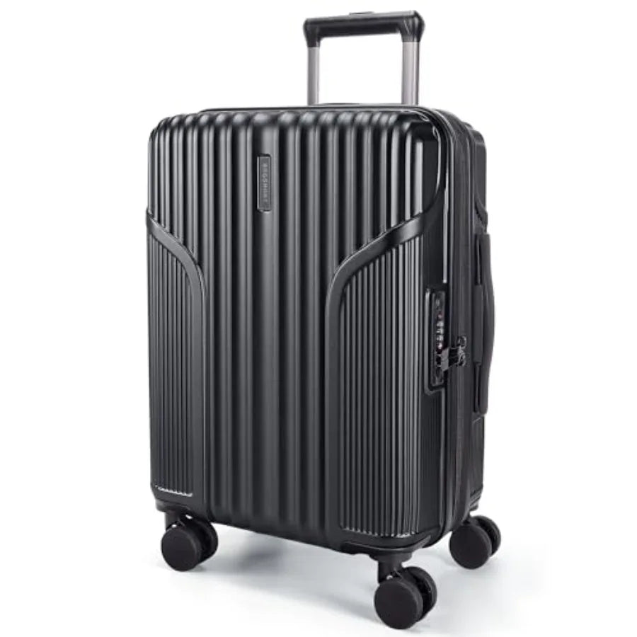 Expandable Carry On Luggage 22x14x9 Airline Approved, Carry-On Suitcase with Spinner Wheels, Hardside Polycarbonate Rolling Tra